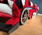 Autobed, Kinderen en Baby's, Kinderkamer | Bedden, Ophalen, 85 tot 100 cm, Gebruikt, Matras