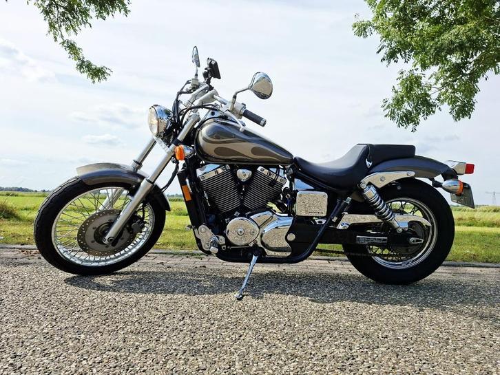 Honda VT750 C2 Shadow Spirit, 2006, Gray Flame Amerikaans, Motoren, Motoren | Honda, Particulier, Chopper, 12 t/m 35 kW, 2 cilinders