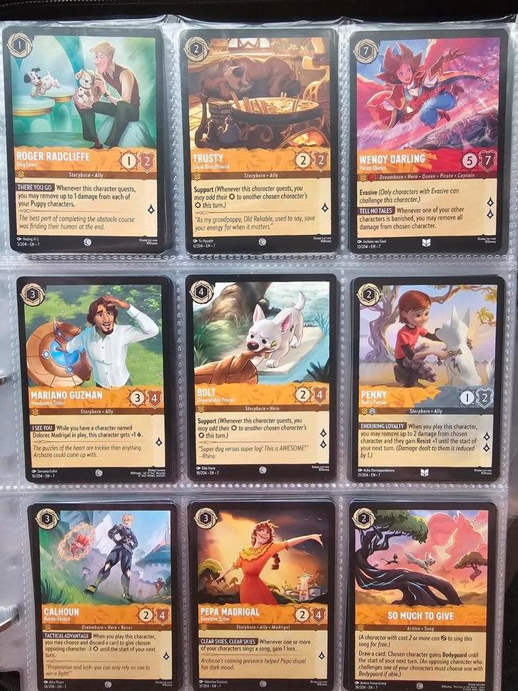 Lorcana set 7 Archazia's Island Non-foil, Hobby en Vrije tijd, Verzamelkaartspellen | Overige, Zo goed als nieuw, Meerdere kaarten