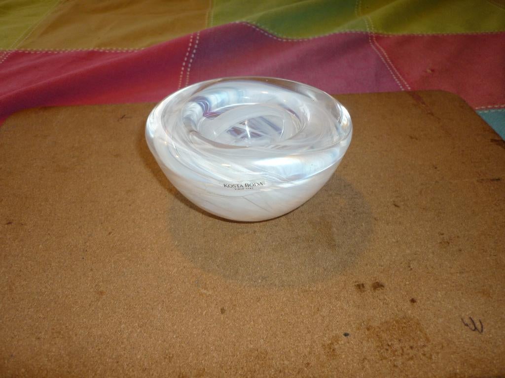 Kosta Boda Atoll kleine kom theelichthouder Anna Ehrne, Ophalen of Verzenden