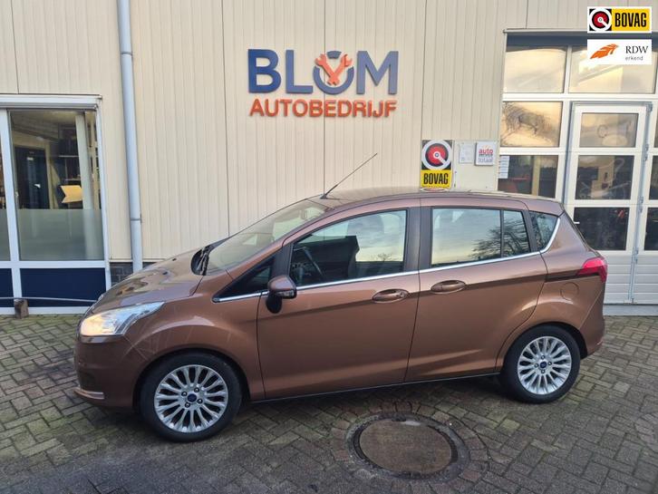Ford B-Max 1.0 EcoBoost Titanium, Auto's, Ford, Bedrijf, Te koop, B-Max, ABS, Airbags, Airconditioning, Bluetooth, Boordcomputer