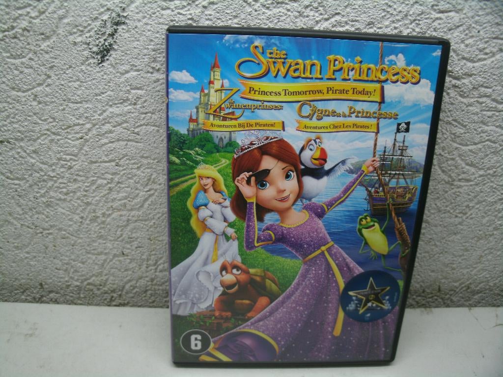 dvd 150k swan princess tomorrow pirate today, Vanaf 12 jaar, Ophalen of Verzenden, Zo goed als nieuw