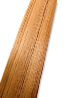 Teak fineer | 53x12 cm, -, Verzenden, -, Nieuw