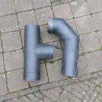 Gebruikte kachelpijp - 15cm diameter, Doe-het-zelf en Verbouw, Buizen en Afvoer, Ophalen, Overige materialen, Gebruikt, Minder dan 2 meter