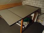 FORMICA UITTREKTAFEL, Huis en Inrichting, Tafels | Eettafels, Ophalen, Gebruikt, 50 tot 100 cm, 150 tot 200 cm