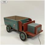 Oude houte bierbrouwer vrachtwagen Auto, Antiek en Kunst, Antiek | Speelgoed, Ophalen