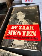 De Zaak Menten - Hans Knoop, Ophalen of Verzenden, Gelezen, Politiek
