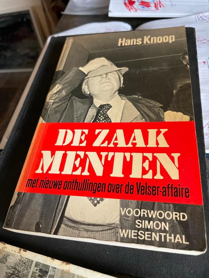 De Zaak Menten - Hans Knoop, Boeken, Biografieën, Gelezen, Politiek, Ophalen of Verzenden