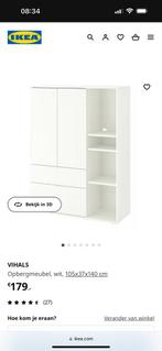 Ikea Vihals met kledingroedes, 25 tot 50 cm, 100 tot 150 cm, 100 tot 150 cm, Zo goed als nieuw