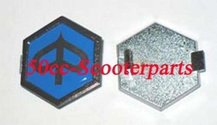 Logo Piaggo "6-Kant" Sfera Zip Skipper Liberty 295486, Motoren, Tuning en Styling, Ophalen of Verzenden