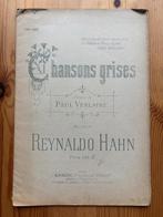 Chansons Grises – Reynaldo Hahn, Zang, Gebruikt, Klassiek, Ophalen of Verzenden