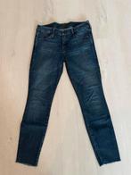 Mother Looker Ankle Fray Jeans - W28, Verzenden, Zo goed als nieuw, Blauw, W28 - W29 (confectie 36)
