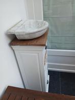 marmeren wasbakje ( ook voor bij de wc), Gebruikt, Overige typen, Ophalen of Verzenden, Minder dan 100 cm