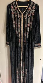 Caftan Marokkaanse jurk €40 met riem, Maat 38/40 (M), Ophalen of Verzenden, Zo goed als nieuw, Zwart