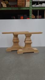 Eiken Kloosterpoten – Klassiek & robuust, Ophalen, 50 tot 100 cm, 50 tot 100 cm, Rechthoekig