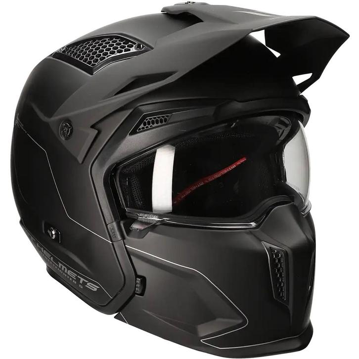MT Helmet street fighter NIEUW L en XL, Fietsen en Brommers, Brommerhelmen, Nieuw, Large, Ophalen of Verzenden