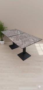 Marmeren horeca terras tafels, Ophalen of Verzenden, Gebruikt, Rechthoekig, Overige materialen
