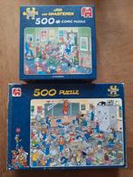 Puzzels jan van haasteren (500) tandarts + vang de muis, Ophalen of Verzenden, Zo goed als nieuw