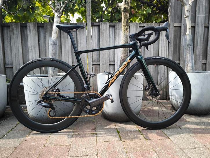 Apex Flare SL4 - Maat 54 - Carbon Racefiets Di2 12 Speed, Fietsen en Brommers, Fietsen | Racefietsen, Zo goed als nieuw, Overige merken