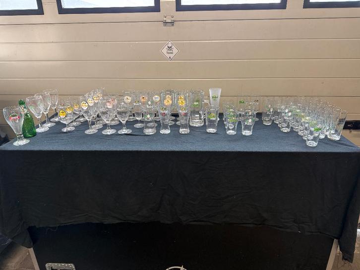 Grolsch bierglazen verzameling, Verzamelen, Biermerken, Zo goed als nieuw, Glas of Glazen, Grolsch, Ophalen of Verzenden