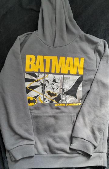 Batman "The dark knight  hoodie-grijs- maat(140cm) beschikbaar voor biedingen