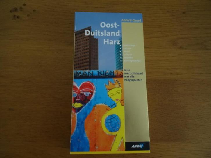 Oost Duitsland en Harz ; anwb goud reisgids , met de kaart, Boeken, Reisgidsen, Nieuw, Reisgids of -boek, Europa, ANWB, Ophalen of Verzenden