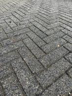 Antraciet Waaltjes Dikformaat - 75m2, Ophalen, Gebruikt, Klinkers, 10 m² of meer