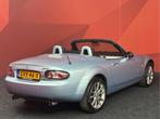 Mazda MX-5 1.8 Exclusive | Leder | Airco | Stoelverwarming, Gebruikt, Zwart, 4 cilinders, Cabriolet