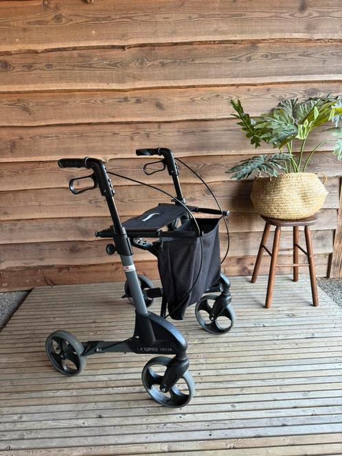 Rollator (topro troja/lichtgewicht/opvouwbaar), Diversen, Rollators, Gebruikt, Lichtgewicht, Opvouwbaar, Ophalen