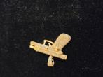 14 k gouden pistool hanger 7,2 gram, Ophalen of Verzenden, Nieuw, Goud, Goud