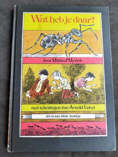 Wat heb je daar? / Blok-boekje mieren, Boeken, Kinderboeken | Jeugd | onder 10 jaar, Zo goed als nieuw, Non-fictie, Ophalen of Verzenden