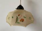 Vintage Art Deco Hanglamp - Frankrijk, Ophalen of Verzenden, Gebruikt, Glas, Minder dan 50 cm