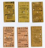 oude treinkaartjes 1952-1956, Verzamelen, Spoorwegen en Tramwegen, Ophalen of Verzenden, Gebruikt, Trein, Overige typen