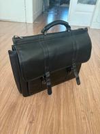 Zwarte Leren Dokterstas, Ophalen of Verzenden, Gebruikt, Zwart, Handtas