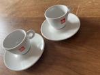 Espresso kopjes Illy, origineel, Ophalen of Verzenden, Zo goed als nieuw, Overige stijlen, Kop(pen) en/of Schotel(s)