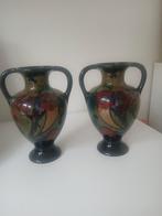 Art Nouveau Plateel Gouda Holland 602, Antiek en Kunst, Antiek | Vazen, Ophalen of Verzenden