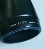 Canon ET-83II lens zonnekap, Audio, Tv en Foto, Fotografie | Lenzen en Objectieven, Ophalen of Verzenden, Zo goed als nieuw, Toebehoren
