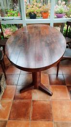 Ovale Eettafel ovaal, Huis en Inrichting, Tafels | Eettafels, Ophalen, Gebruikt, 100 tot 150 cm, Vijf personen of meer