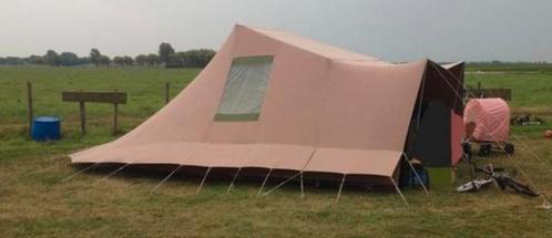 Vrijbuiter stormvogel 6 persoons met zijramen., Caravans en Kamperen, Tenten, tot en met 6, Gebruikt, Ophalen