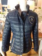 Blauwe jas Argentina, 38/M, ZGAN., Kleding | Dames, Jassen | Winter, Ophalen of Verzenden, Gedragen, Maat 38/40 (M), Blauw