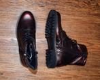 YELLOW CAB - leren Officer boots red - maat 37, Lage of Enkellaarzen, Nieuw, Ophalen of Verzenden, Yellow Cab