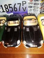 2x Jaguar E-Type Burago Modelauto's, Ophalen of Verzenden, Gebruikt, Auto, Bburago