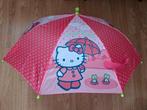ZGAN  Hello Kitty Paraplu - Roze en rood met stippen, Ophalen of Verzenden, Zo goed als nieuw, Roze