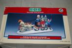 LEMAX Paarden met slee en kinderen, Diversen, Kerst, Ophalen of Verzenden