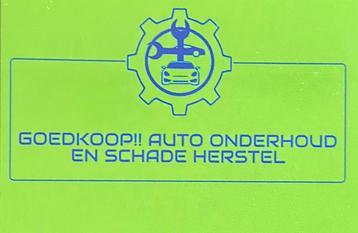 Goedkoop auto onderhoud en schade herstel! beschikbaar voor biedingen