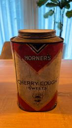 Vintage Horner's Cherry Cough Sweets Blik - Verzamelaarsobje, Verzamelen, Ophalen of Verzenden, Gebruikt, Overige, Overige merken