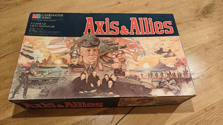 Axis and Allies Bordspel - Compleet en Goede Staat, Hobby en Vrije tijd, Gezelschapsspellen | Bordspellen, Gebruikt, Ophalen
