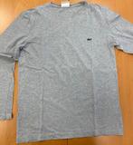 Lacoste trui / shirt met lange mouwen,  ZGAN, Kleding | Heren, Truien en Vesten, Maat 46 (S) of kleiner, Lacoste, Grijs, Zo goed als nieuw