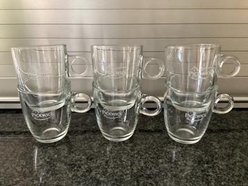 6 mooie picwick theeglazen beschikbaar voor biedingen