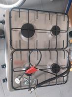 4 pits gas kookplaat, Witgoed en Apparatuur, Kookplaten, Zo goed als nieuw, Inbouw, Gas, 4 kookzones